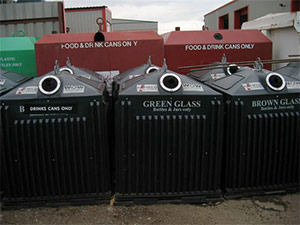 Bottle banks for local authorities 