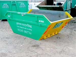 scrap metal skip
