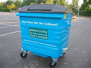 1100 litre dedicated container