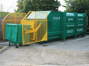 compactor with bin