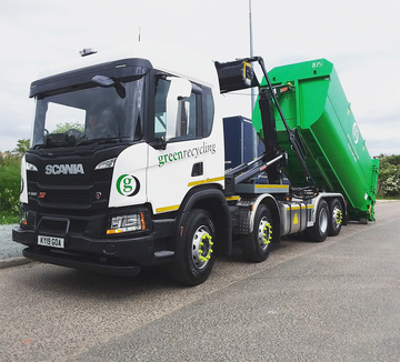 Green new lorry jul19